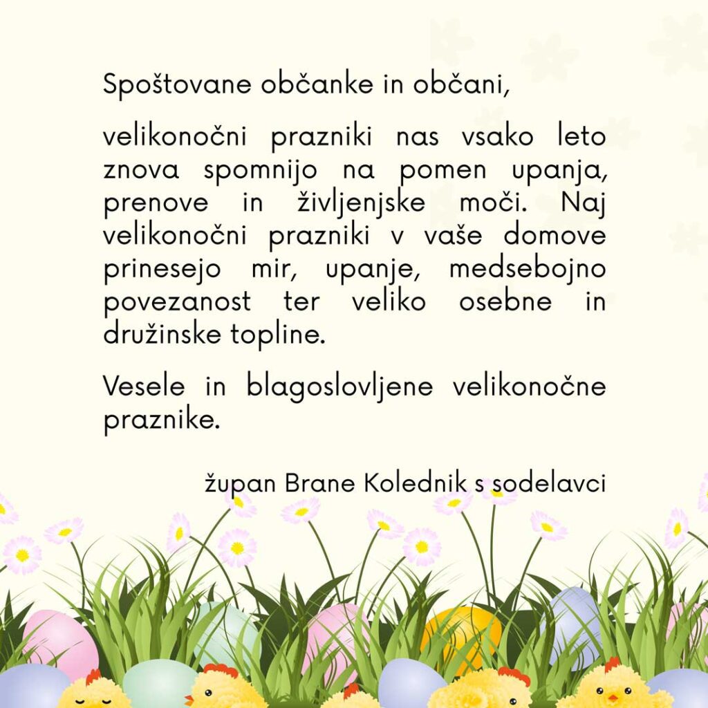 Velikonočno voščilo